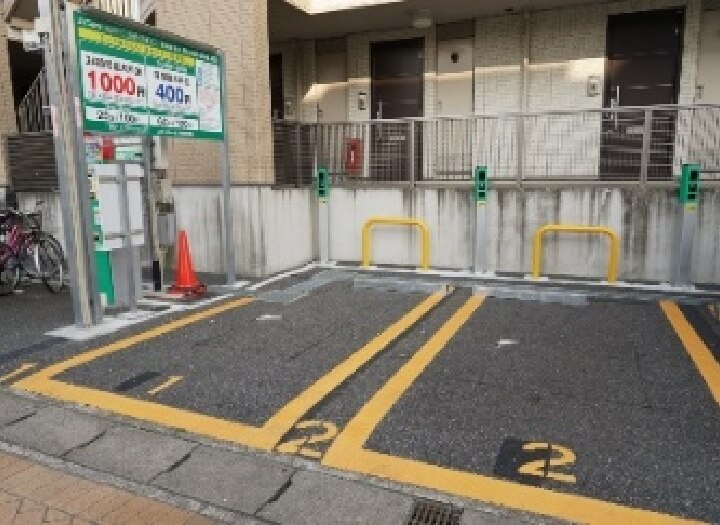 安全・安心で停めやすいロック板のない駐車場
